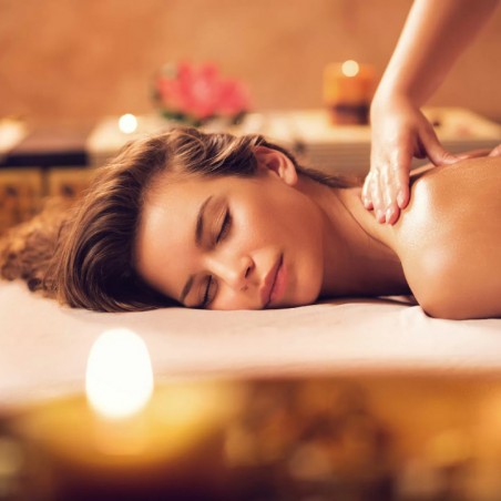 Rituel bien-être : massage et gommage MySpa • Lys & Orchidée