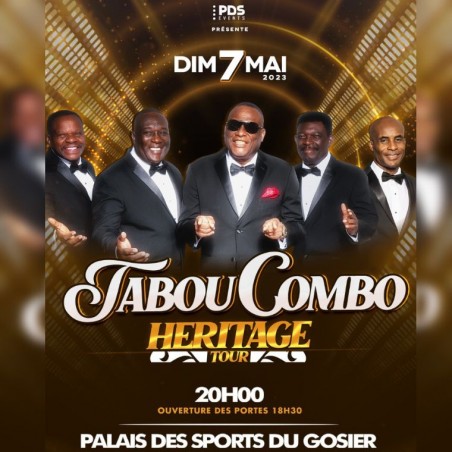 TABOU COMBO en concert le 7 mai au Palais des sports du...
