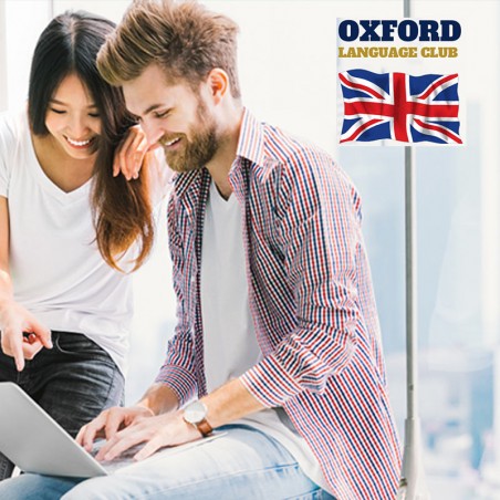 Cours d'anglais en ligne avec 6 niveaux et Certificat numérique • OXFORD LANGAGE CLUB
