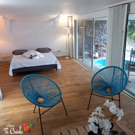 Cocon Bleu - Un écrin de paradis pour un séjour de rêve • Votre escapade pour 2 aux VILLAS TI CREOLE
