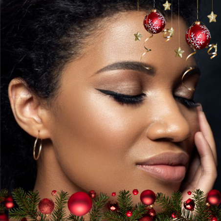 Noël Glamour - Pose de Cils • Fleur de coton