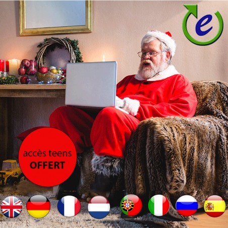 Offre de Noël - 1 second abonnement, spécial ado Offert • E-speaks.com