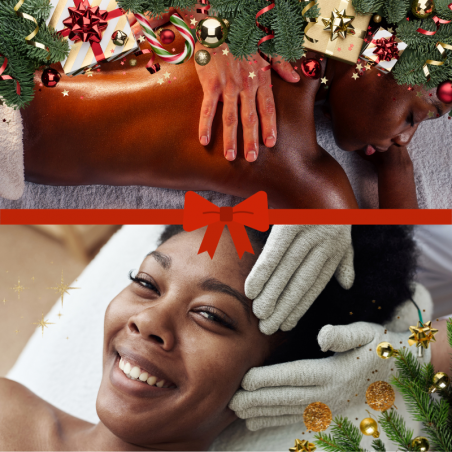 Coffret Noël Soins Indiens - Massage Abhyanga et massage du visage • NIRVANA AYURVEDA