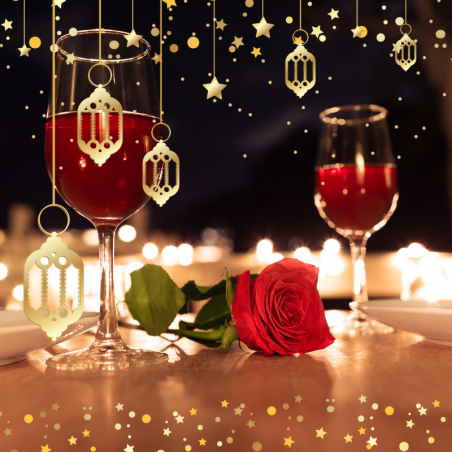 Soirée romantique à Noël - Pour 2, rose rouge offerte - AQUA'ZEN SPA