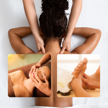 Pack 3 Massages et Reflexologie: visage, pieds, corps - La détente sans limite • Anélya