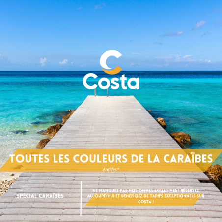 copy of Ambiance Tropicales - Costa FASCINOSA 18 jours/17 nuits - Départ PTP le 20 MARS 2025
