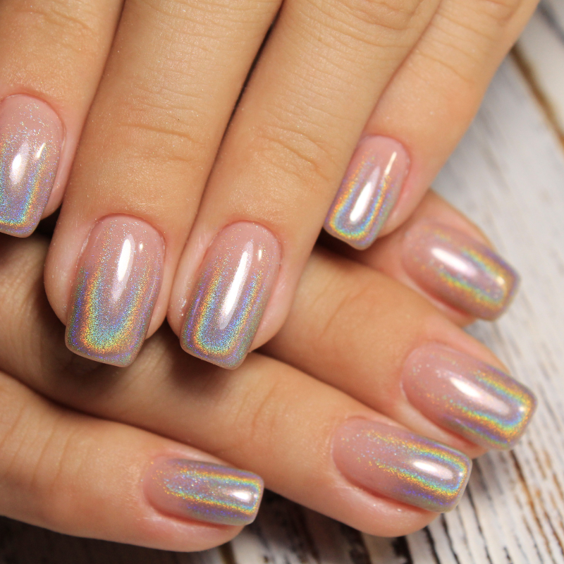 Les mains sublimes de Maman ! Pose d'ongle carré court + vernis semi-permanent • Maguy'l Beauté -2