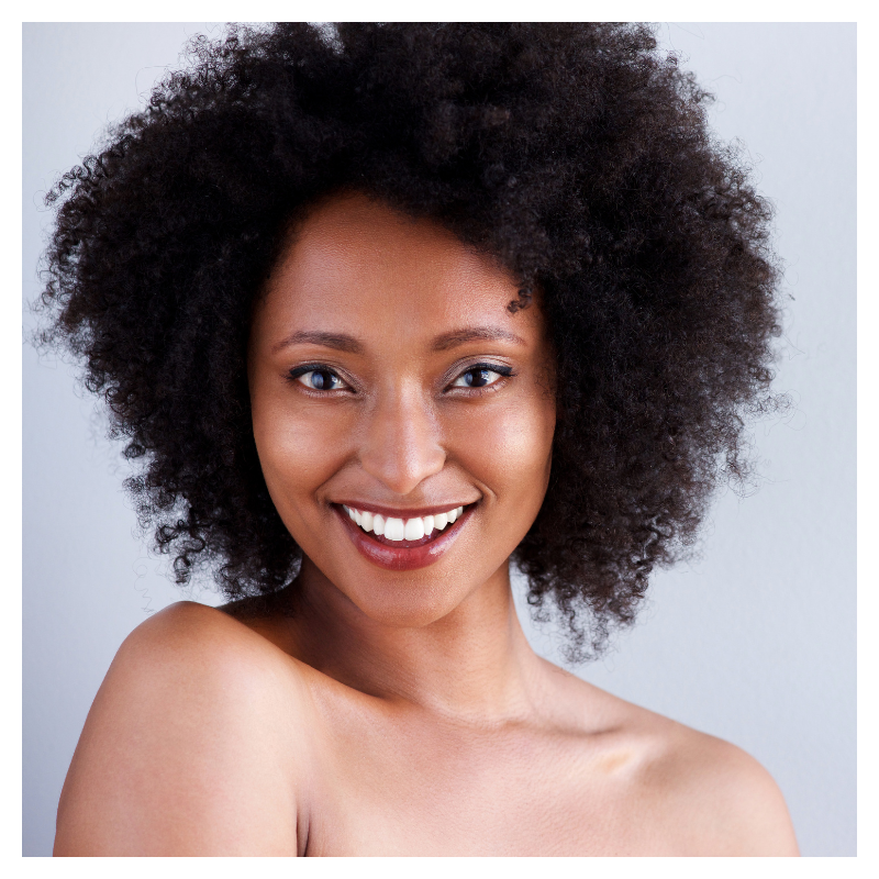 Soin à la glycérine végétale pour votre Mère - Cheveux afro, bouclé • Flashing Brush