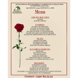 Fête des Mères - Buffet Spécial - Dimanche 25 Mai, 12h30 - Auberge de la vieille tour**** -2
