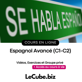 Formation - Espagnol Avancé (C1-C2) - LECUBE