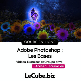 Formation - ADOBE PHOTOSHOP : Les Bases - LECUBE