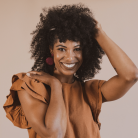 Soin à la glycérine végétale - Cheveux afro, bouclé • Flashing Brush