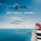CROISIERE DE REVE AU DEPART DE MIAMI 7 NUITS : MSC WORLD AMERICA !