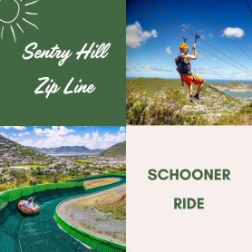 ACTIVITE SINT MAARTEN - Sentry Hill Zip Line & Schooneer Ride
