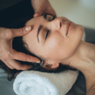 Évasion Sérénité - Massage relaxant du crâne et des tempes - Massage apaisant du visage - AQUA'ZEN SPA