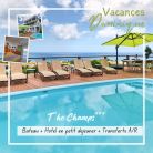 3 jours/2 nuits au THE CHAMPS avec Petit-déjeuner ⦁ Dominique ⦁ Hotel + Bateau ⦁ Prix par personne, base double