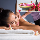 Soin Sensoriel - Enveloppement senteurs - Soin visage - Rose offerte avec une boite de chocolat - AQUA'ZEN SPA