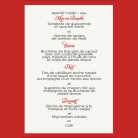 Menu de Réveillon de Noël – Dîner Gastronomique & Concert Live • Auberge de la vieille tour