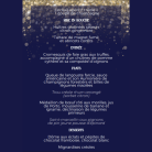 Menu Saint-Sylvestre – 31 Décembre Auberge de la vieille tour