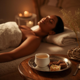 Massage relaxant & Pause Gourmande • HARMONIE DES SENS