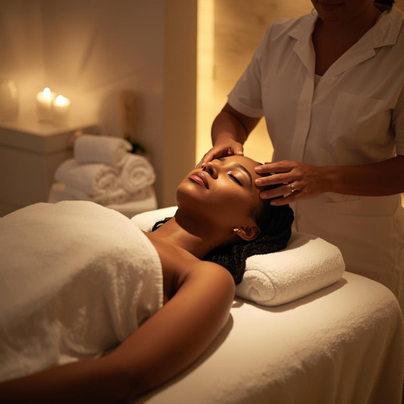 Soin Cocooning – Visage, jambes & pieds• UN MOMENT POUR SOI