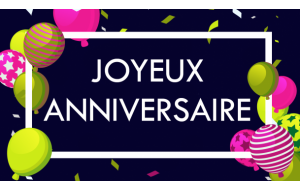 
                                                                     Carte cadeau joyeux anniversaire